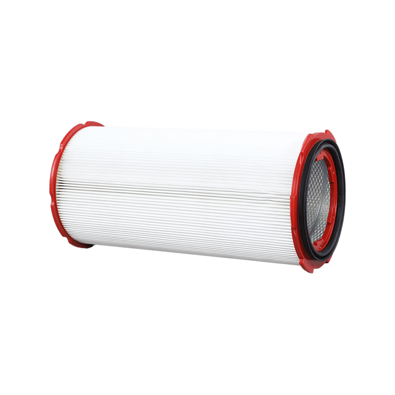 Zylindrischer PTFE-Filter mit PVC-Endkappe